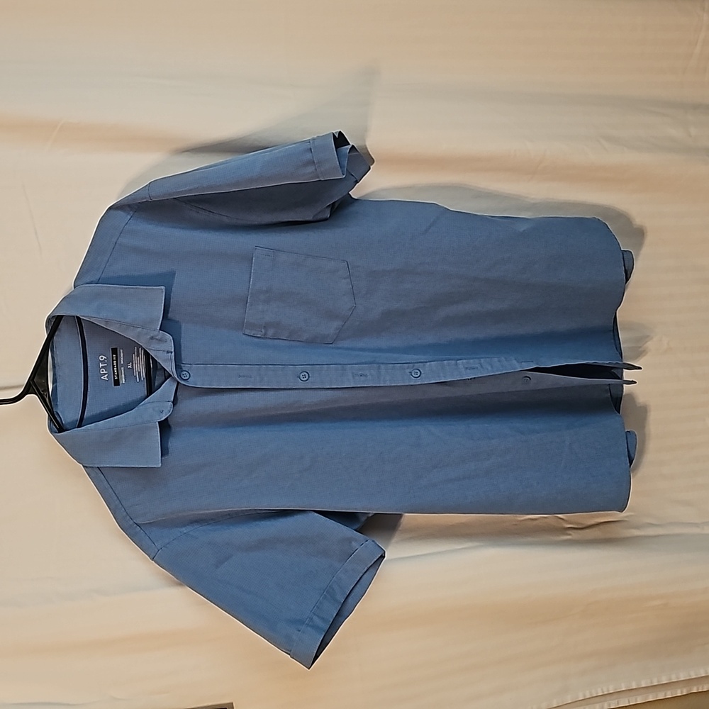 Apt 9, short sleeved, button down, shirt